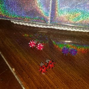 3 sets of Claires Earings